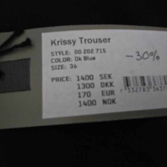 BN Swedish brand Hope Stockholm tapered pant - Picture 6 of 9